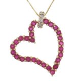 Ruby pendant