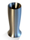 Aluminum vase