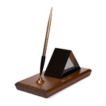 Pen in holder