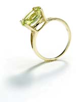 peridot ring